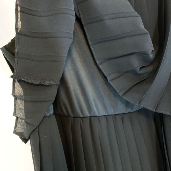 NY Collection • Black Sleeveless Dress size Large - Picture 6 of 7